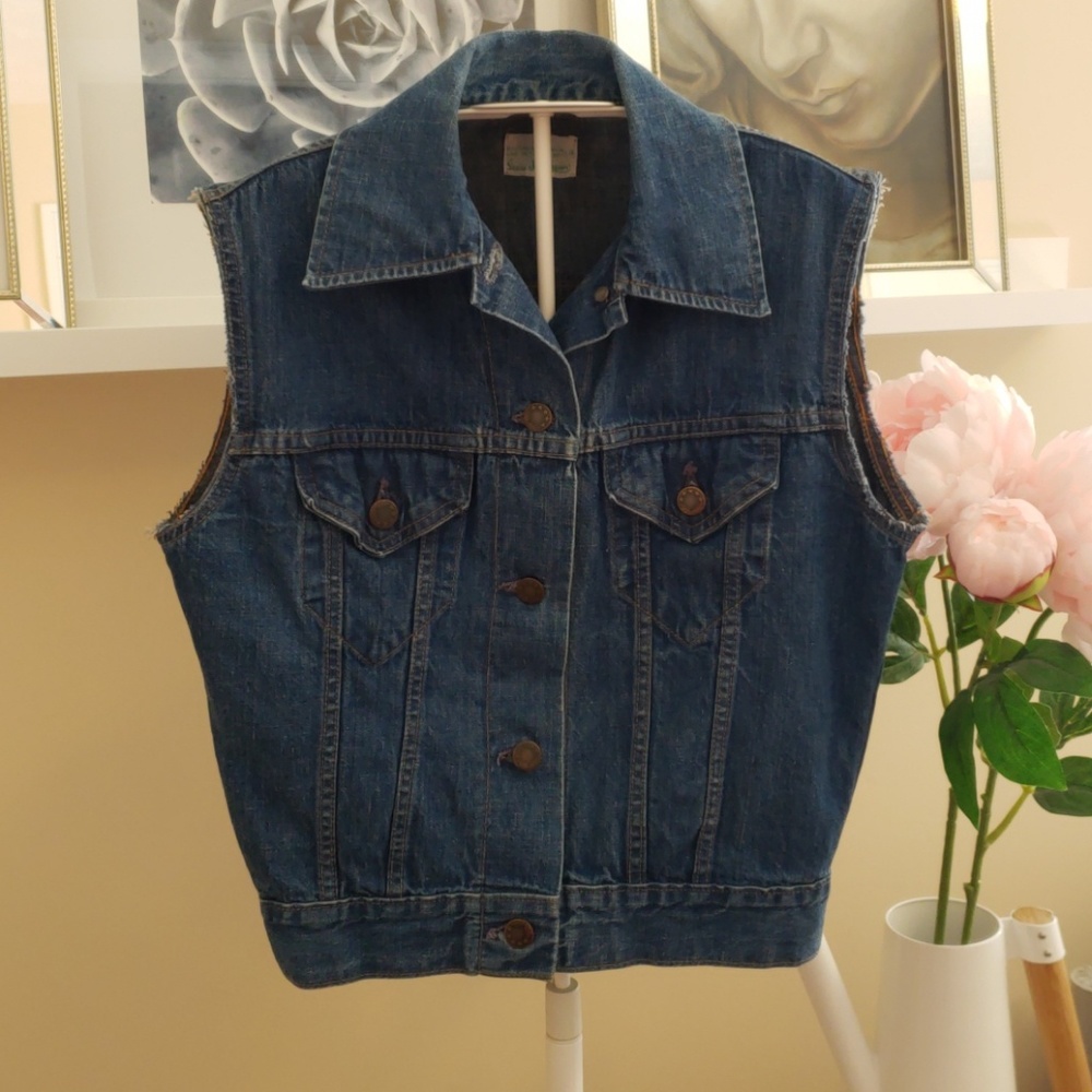 Denim vest
